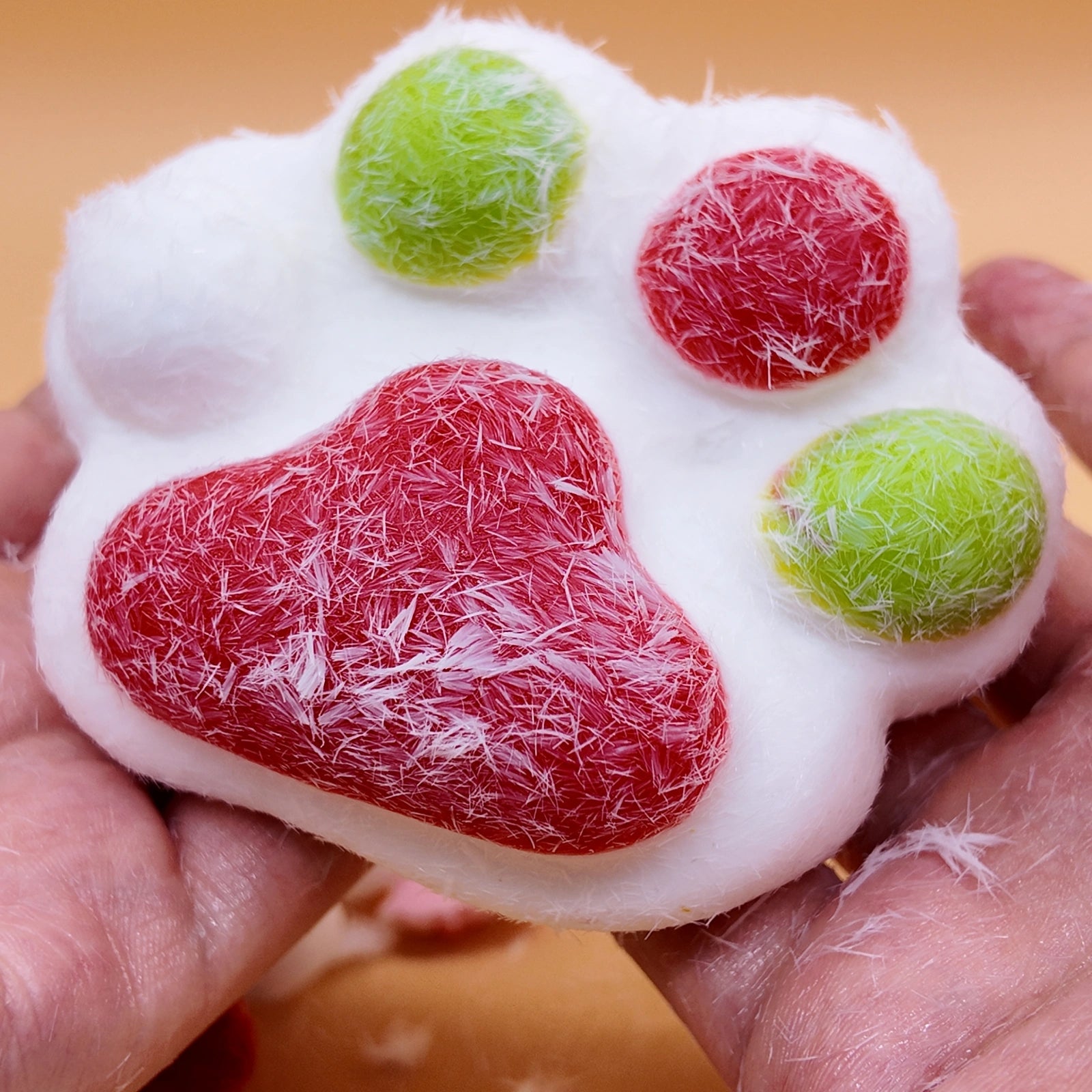 Rainbow Large Cat Paw Squishy - squishy - Yumi Squishy