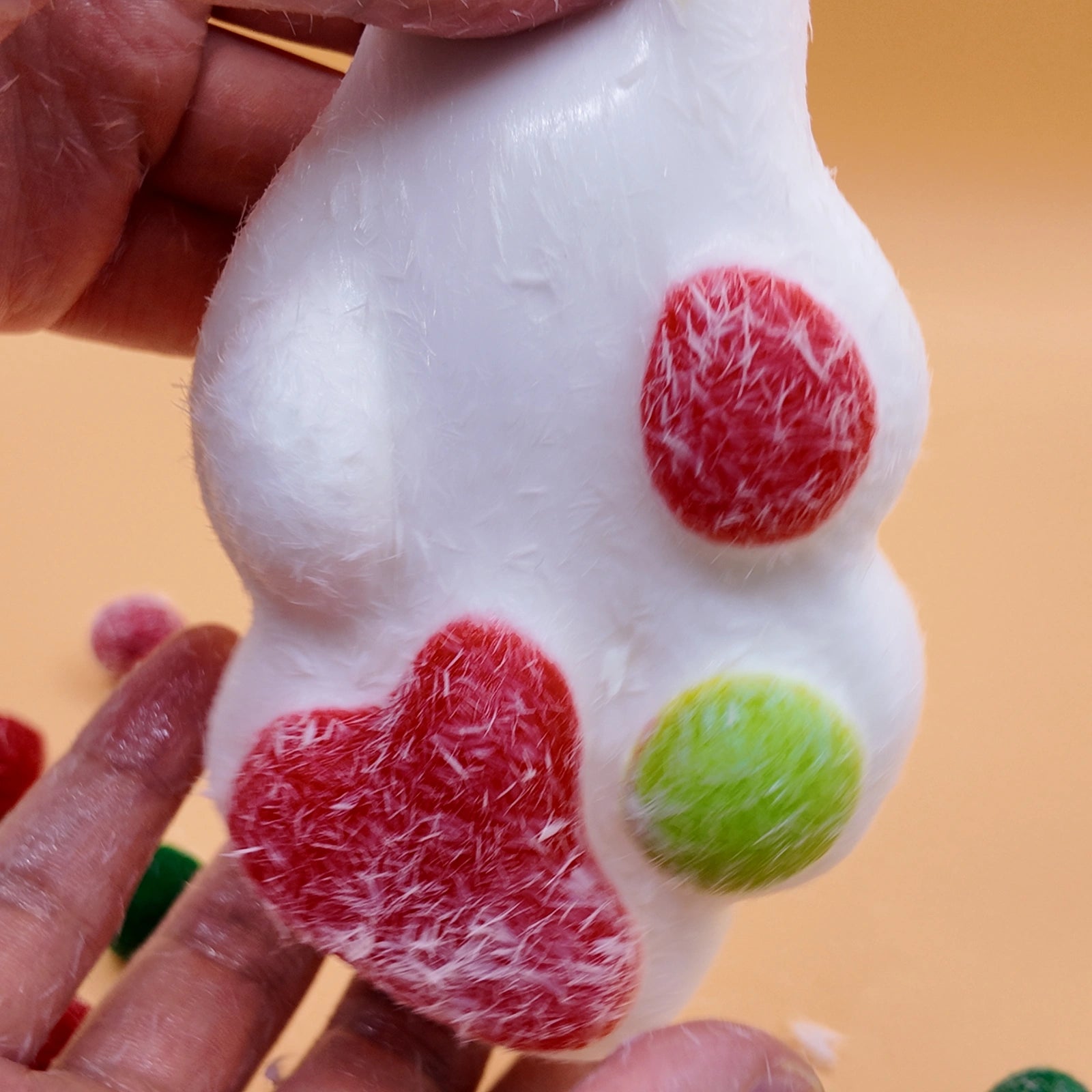 Rainbow Large Cat Paw Squishy - squishy - Yumi Squishy